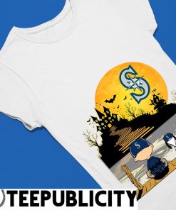 Peanuts Charlie Brown And Snoopy Playing Baseball Seattle Mariners T-shirt,  hoodie, sweater, long sleeve and tank top