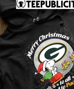 Christmas Snoopy Green Bay Packers 2023 t-shirt, hoodie, sweater, long  sleeve and tank top