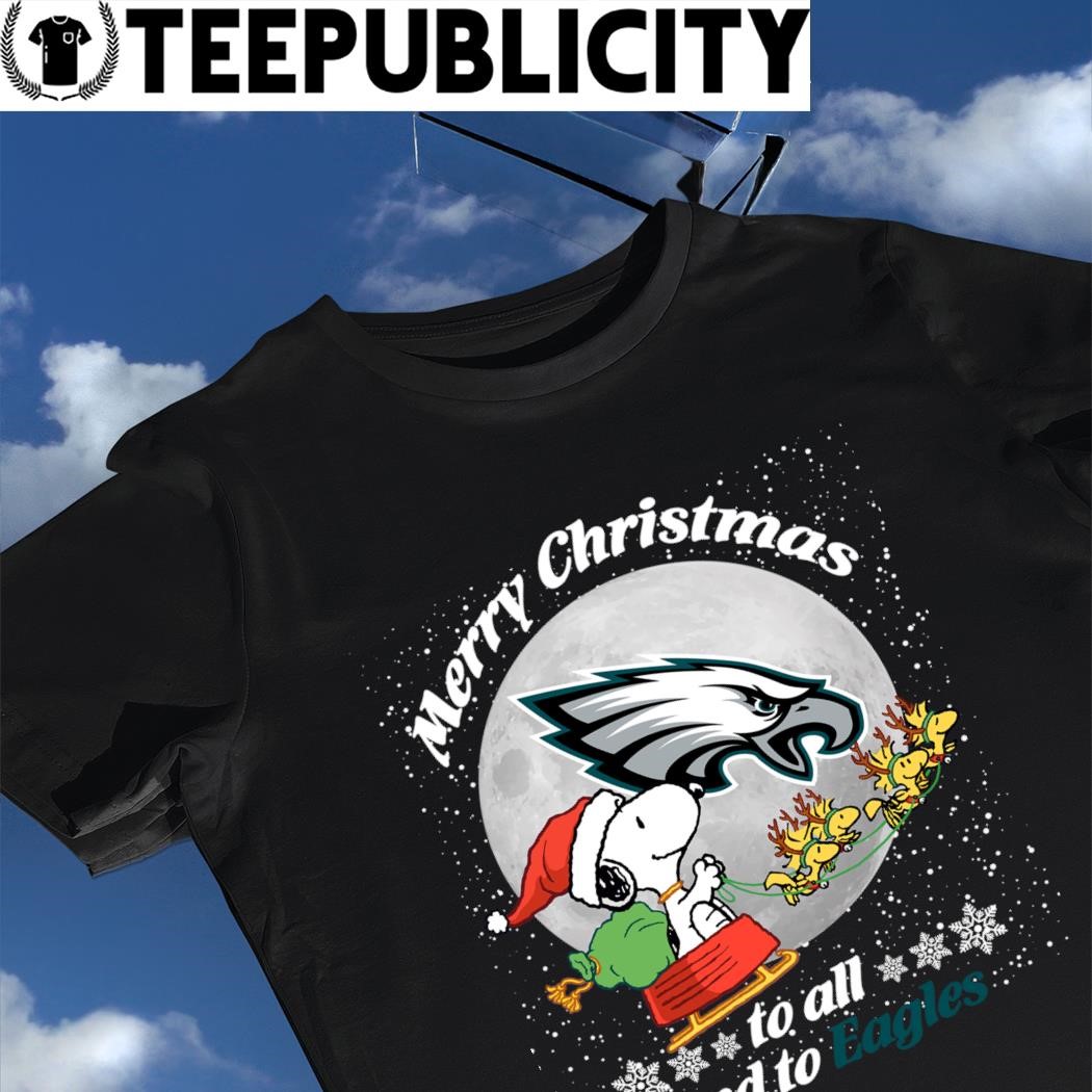 Snoopy Philadelphia Eagles Christmas shirt