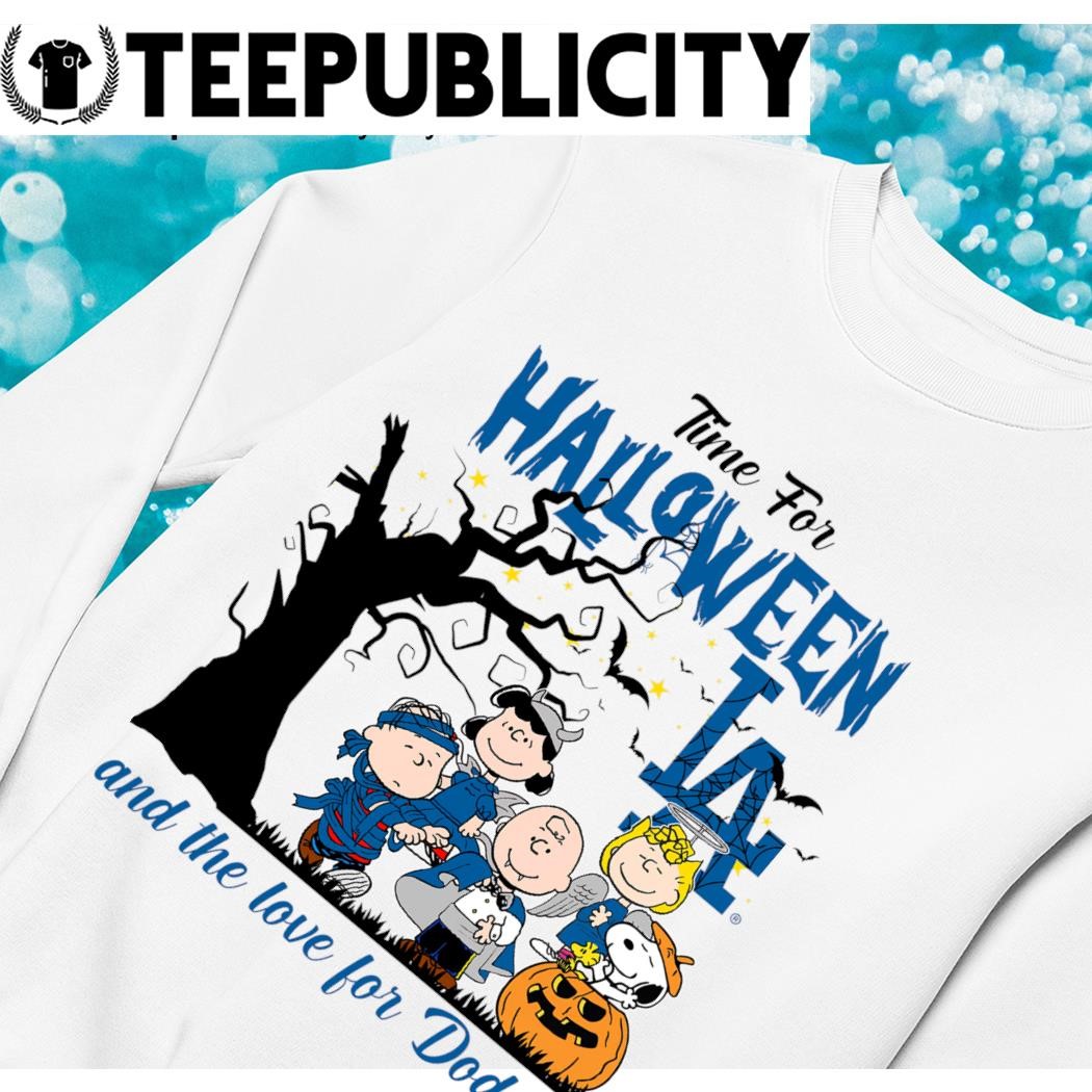Time For Halloween And The Love For Los Angeles Dodgers X Peanuts