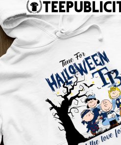 Tampa Bay Rays Time For Halloween And The Love For Rays Shirt, hoodie,  sweater, long sleeve and tank top