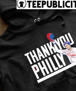 Trea Turner - Thank You Philly - Philadelphia Baseball T-Shirt