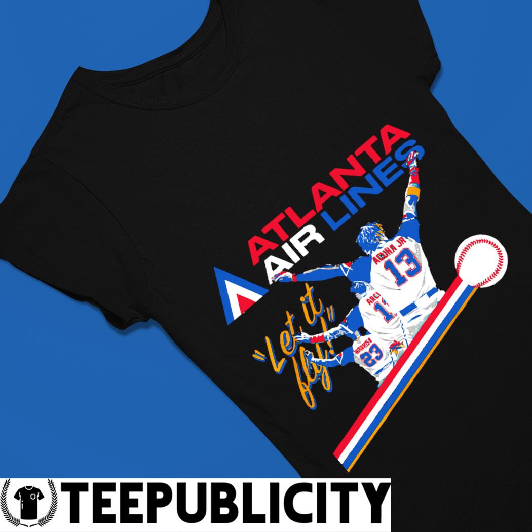 Atlanta Airlines Let It Fly Atlanta Braves shirt, hoodie, sweater