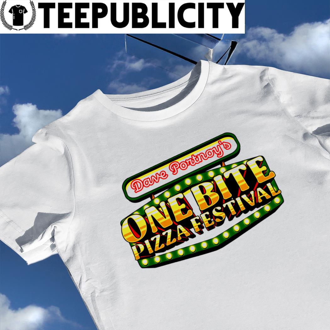 Dave Portnoy 47 Brand x One Bite Festival Cartoon T-Shirt - Yesweli