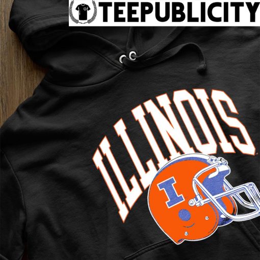 Illinois Fighting Illini helmet 2023 s hoodie