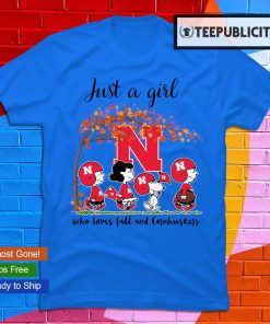 The Peanuts Just A Girl Who Loves Fall Cleveland Guardians Shirt