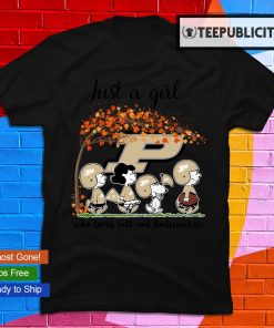 The Peanuts Cartoon Just A Girl Who Loves Fall And Toronto Blue Jays Shirt,  hoodie, longsleeve, sweatshirt, v-neck tee