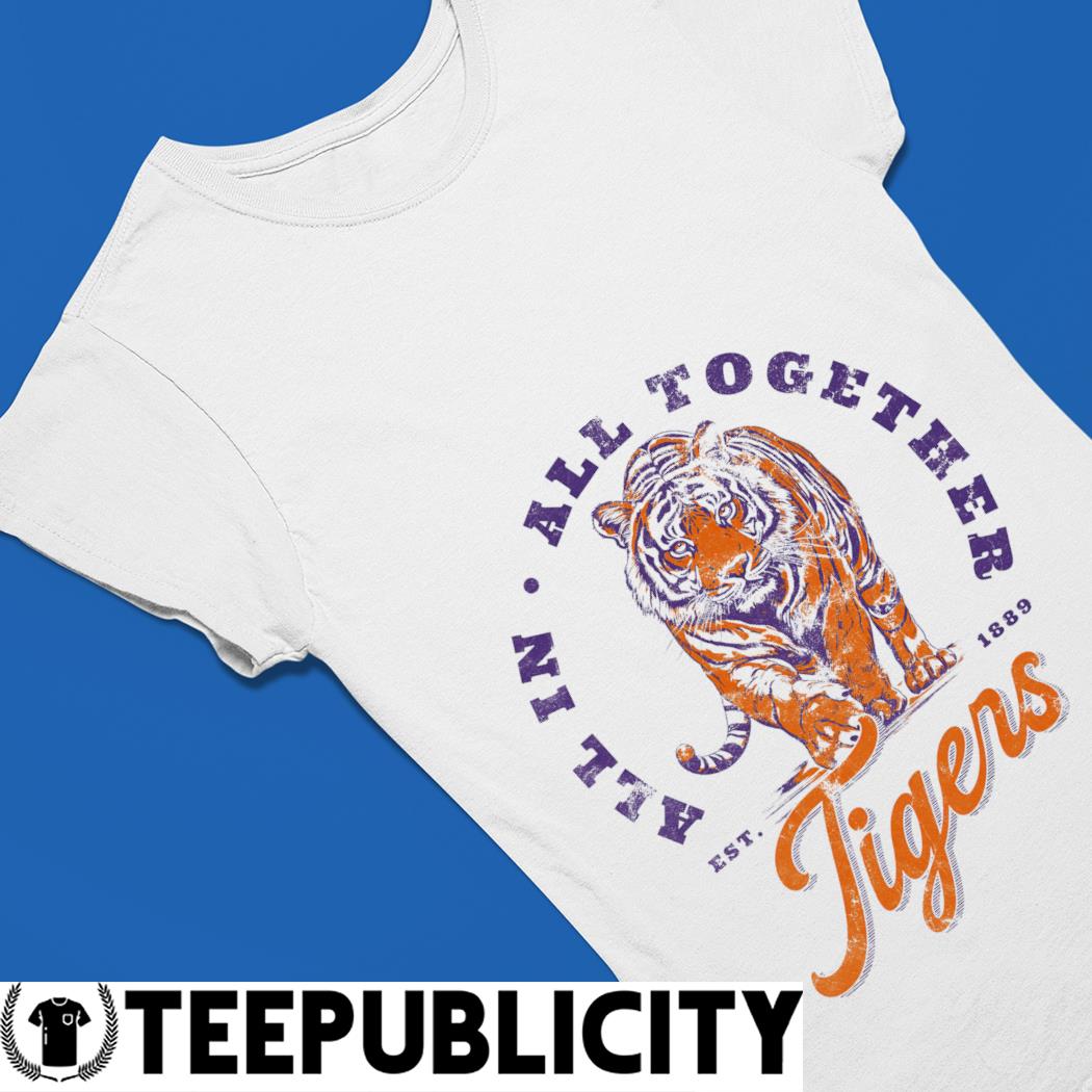LSU Tigers mascot all in all together retro shirt, hoodie, sweater, long  sleeve and tank top