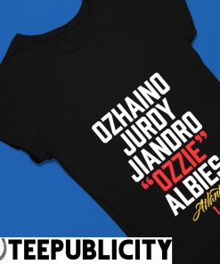 Ozhaino Jurdy Jiandro Ozzie Albies Atlanta Braves shirt, hoodie, sweater,  long sleeve and tank top