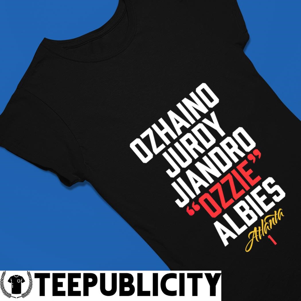 Best ozhaino Jurdy Jiandro Ozzie Albies Atlanta Braves shirt, hoodie,  sweater, long sleeve and tank top