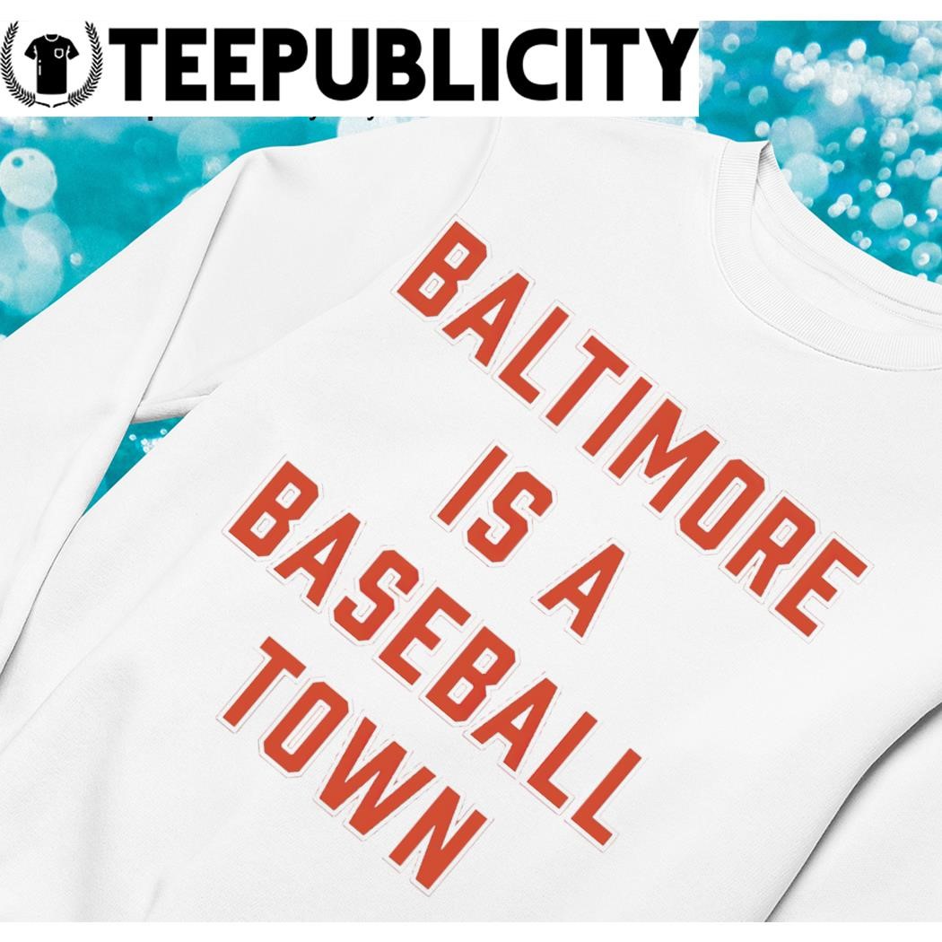 Baltimore Orioles Hometown Baltimore Pennant T-shirt - Shibtee Clothing