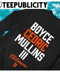 Boyce Cedric Mullins Iii Baltimore Shirt