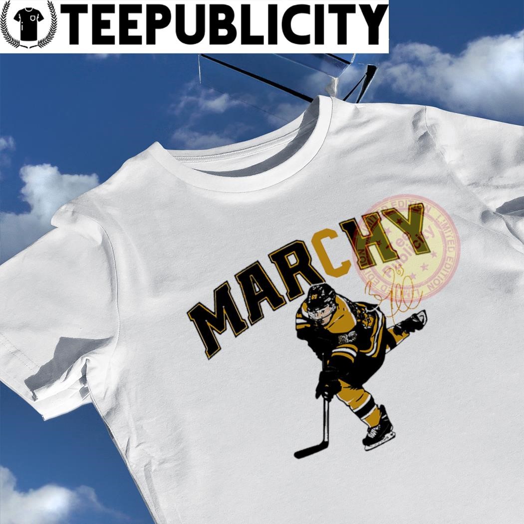 Brad Marchand Captain Marchy Tee Shirt