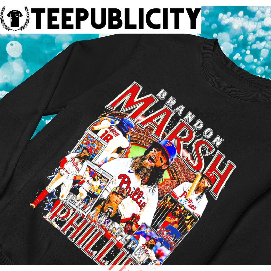 Brandon Marsh Portrait Philadelphia MLBPA Shirt t-shirt by To-Tee