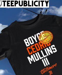 Baltimore Orioles Boyce Cedric Mullins III shirt - redbubbletees