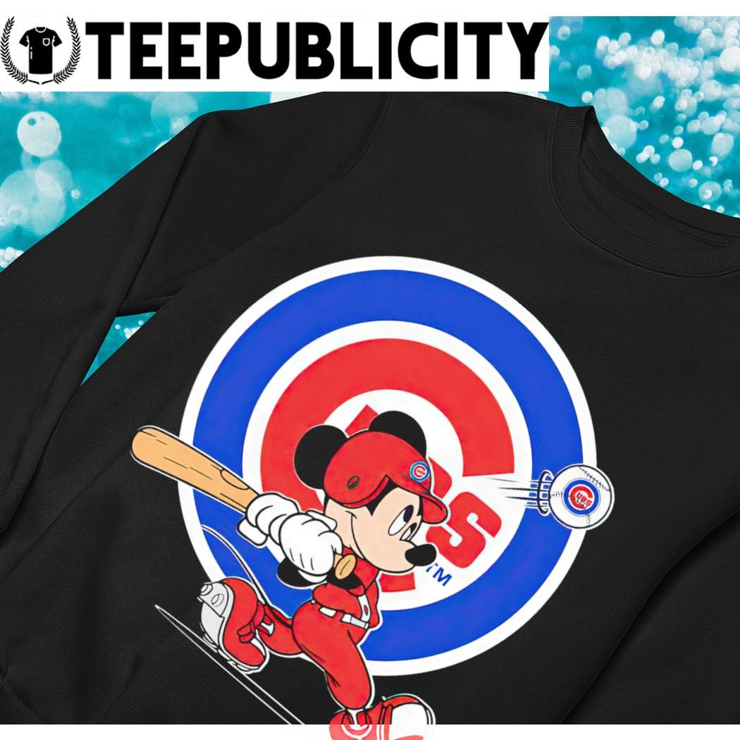 Chicago Cubs MLB Mickey Mouse player cartoon 2023 shirt, hoodie, sweater,  long sleeve and tank top