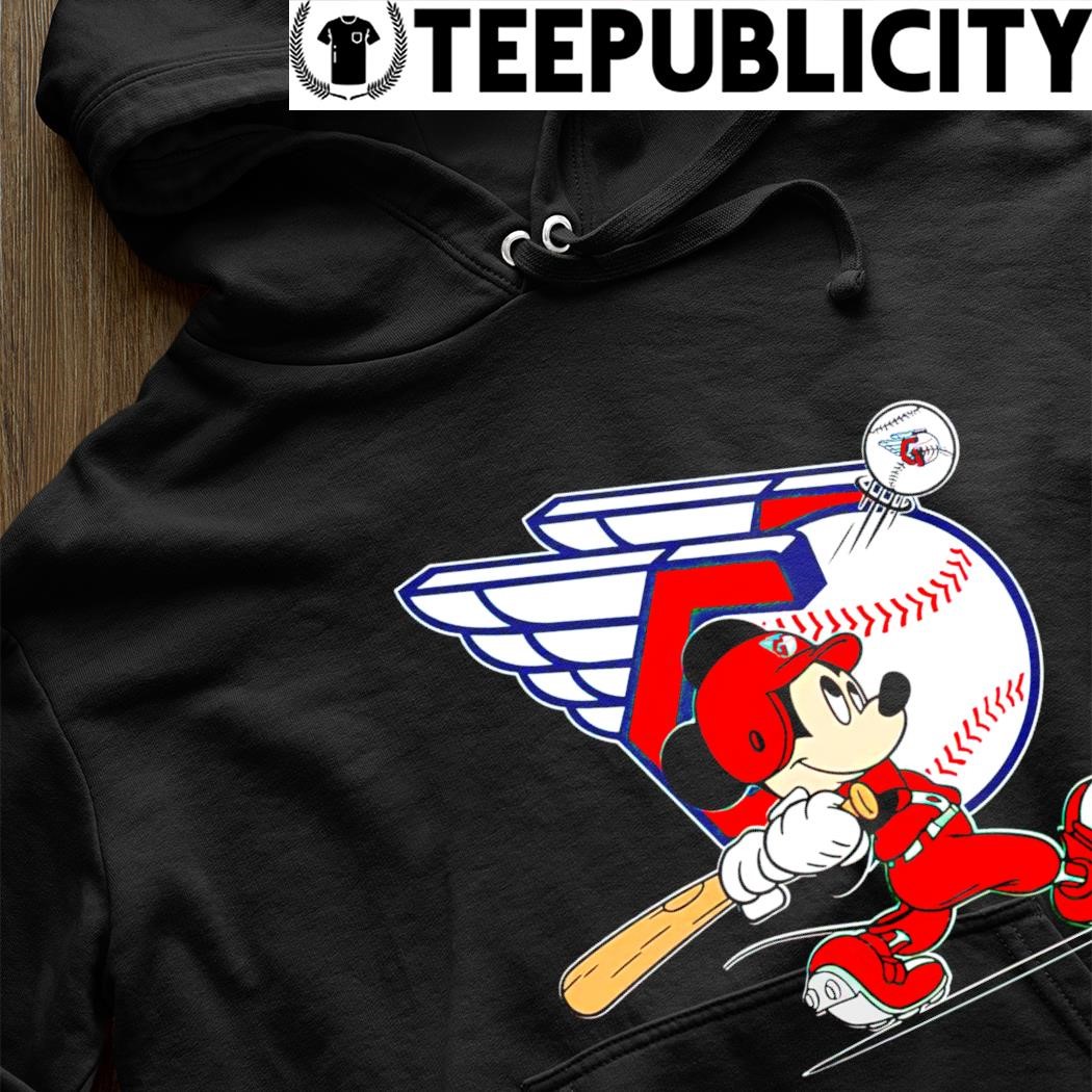 Cleveland Guardians Mickey Mouse x Cleveland Guardians Baseball