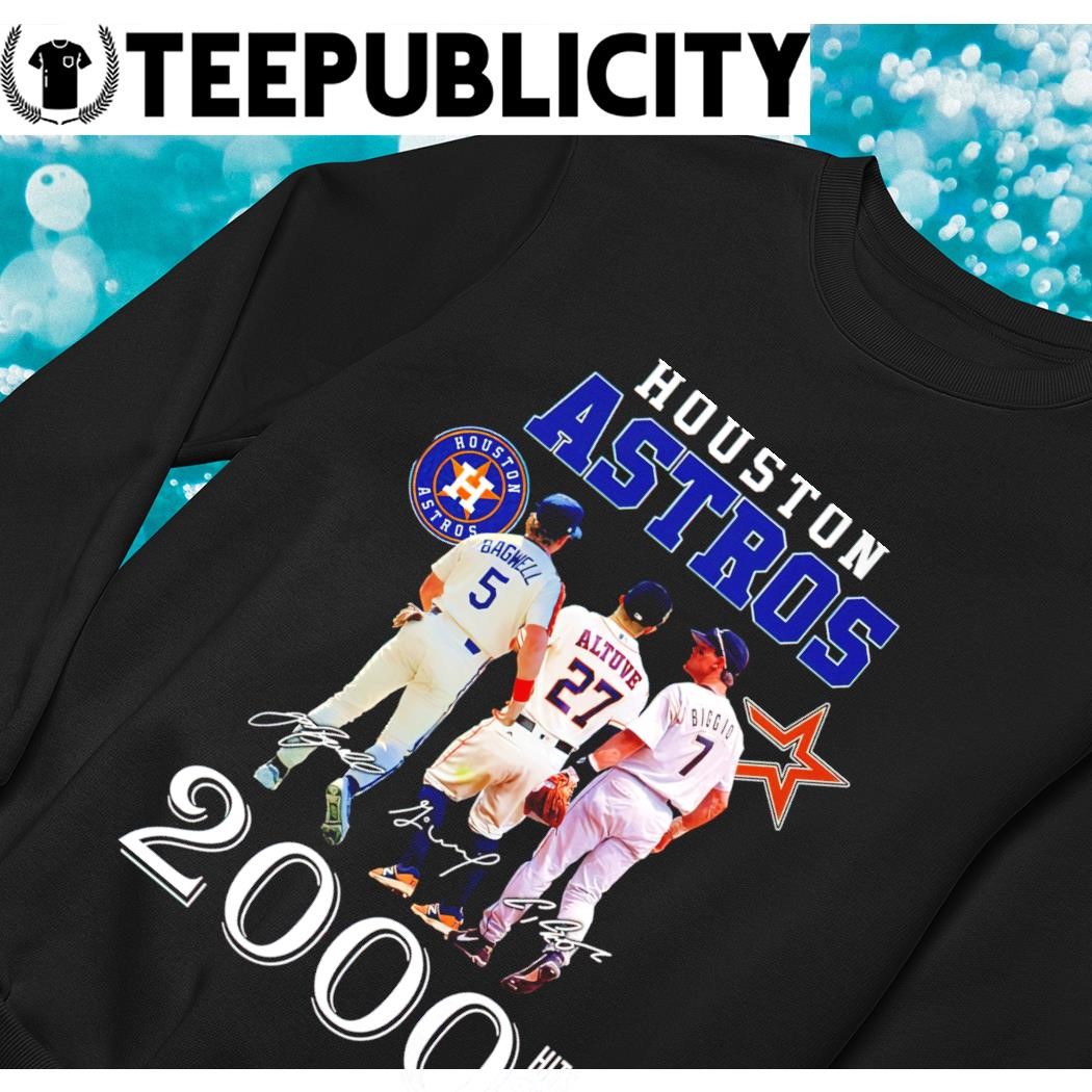 Houston Astros 2000 Hits Club Shirt, hoodie, sweater, long sleeve and tank  top