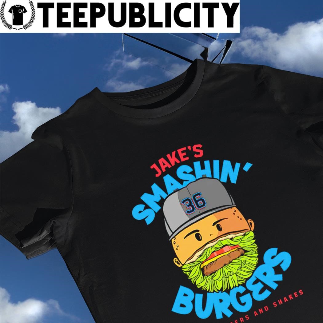 Jake Rurger Smashin' Burgers MLBPA shirt, hoodie, sweater, long sleeve and  tank top