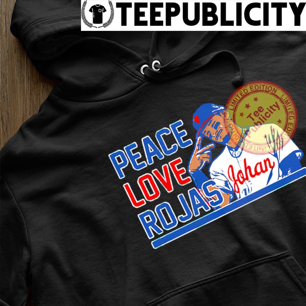 Johan Rojas Peace Love Rojas Shirt 2023