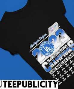 Nl West Division Champions La Dodgers 2023 T-shirt,Sweater, Hoodie, And  Long Sleeved, Ladies, Tank Top