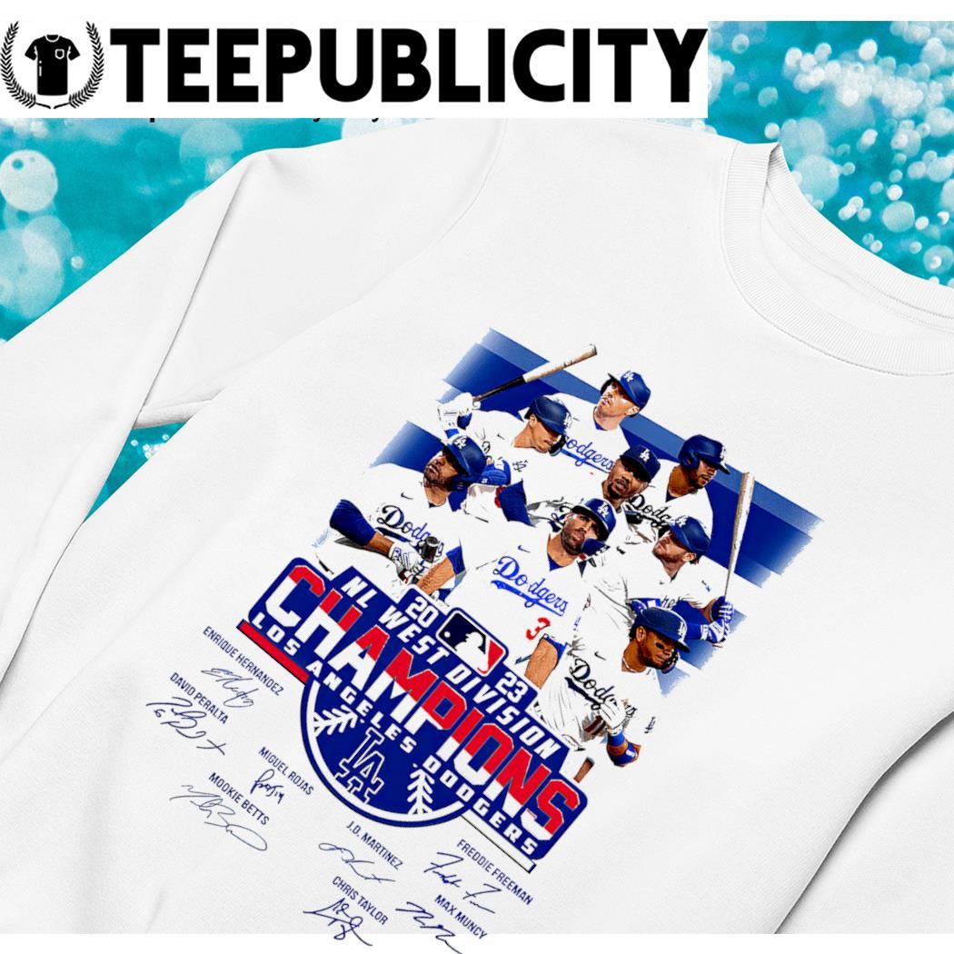 2020 World Series Champion Los Angeles Dodgers Member Signatures T