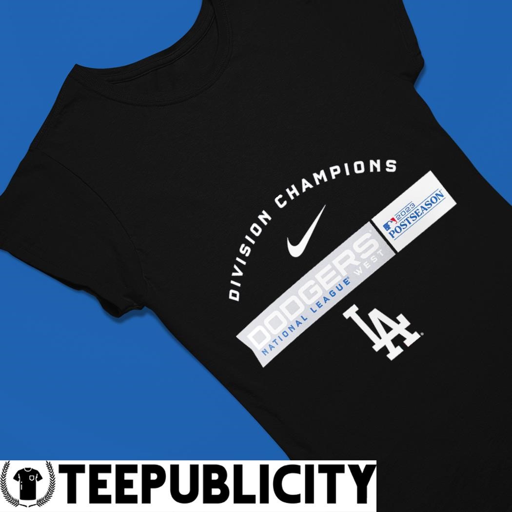 Los Angeles Dodgers 2023 National League West Champions Men's Nike MLB T-Shirt