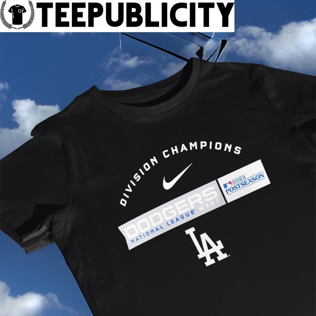 Los Angeles Dodgers 2023 National League West Champions Men's Nike MLB  T-Shirt