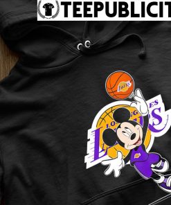 Mickey Mouse Basketball Los Angeles Lakers shirt, hoodie, sweater