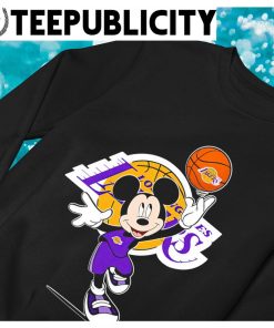 NBA Los Angeles Lakers Mickey Mouse Disney Basketball Hoodie
