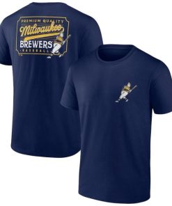 Milwaukee Brewers Fanatics Branded 2023 Postseason Locker Room T-shirt