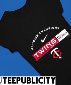 Minnesota Twins Nike 2023 AL Central Division Champions T-Shirt