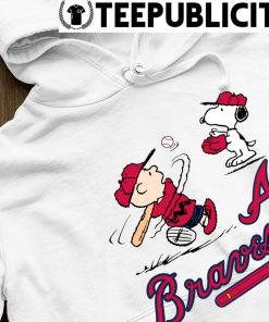 Snoopy Baseball Atlanta Braves shirt, hoodie, sweater, long sleeve and tank  top