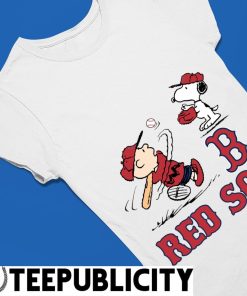 Charlie Brown and Snoopy Boston Red Sox here we go shirt, hoodie, sweater  and v-neck t-shirt