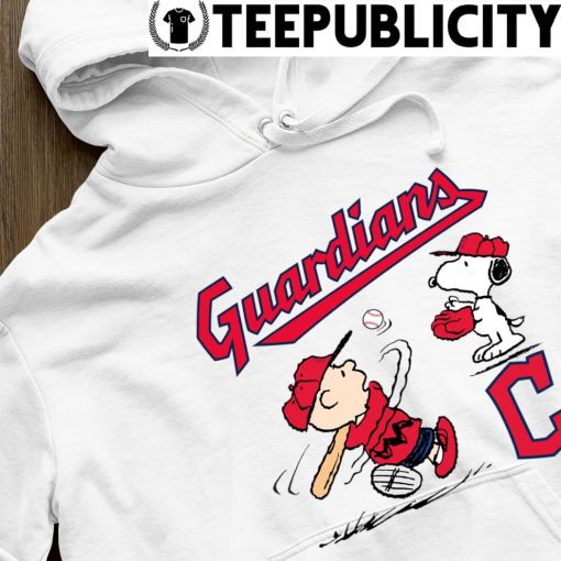 Snoopy Charlie Brown Playing Baseball Cleveland Indians Shirt -  High-Quality Printed Brand