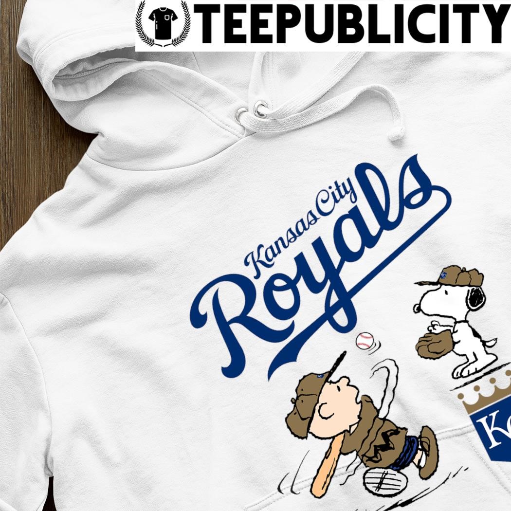 Charlie Brown And Snoopy Playing Baseball Kansas City Royals MLB 2023 Shirt,  hoodie, sweater, long sleeve and tank top