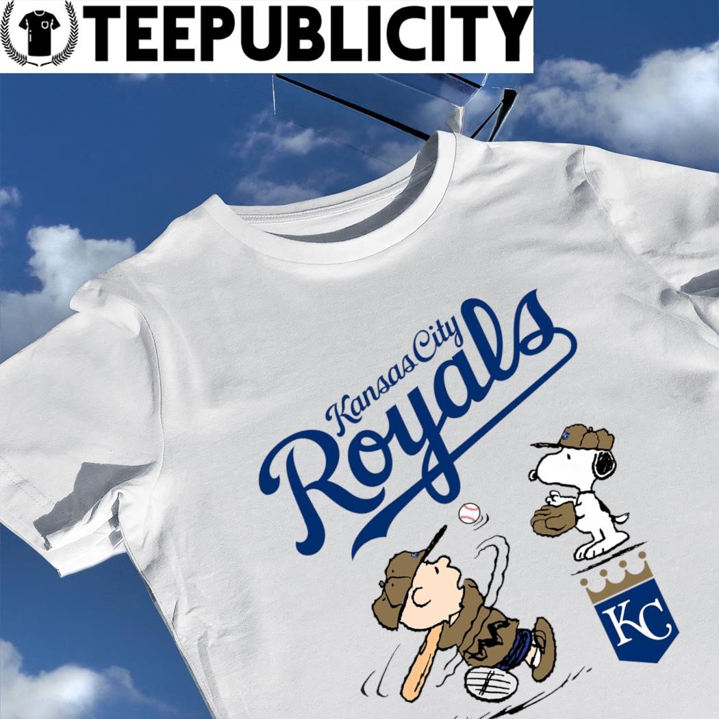Charlie Brown And Snoopy Playing Baseball Kansas City Royals Mlb