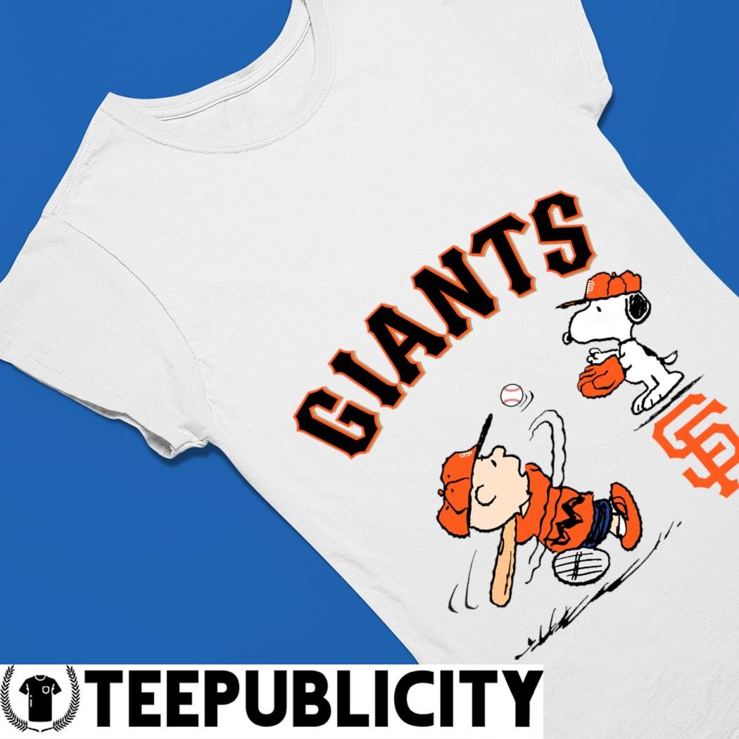 Snoopy Charlie Brown Giants Baseball MLB Shirt, hoodie, longsleeve,  sweatshirt, v-neck tee