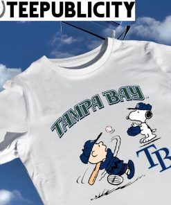 Tampa Bay Rays Peanuts Snoopy Jersey - Navy - Scesy