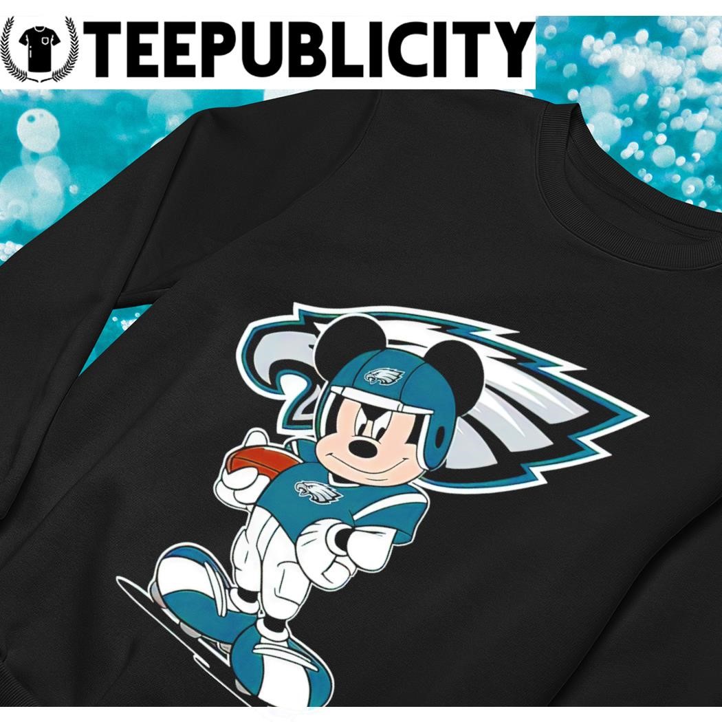 Philadelphia Eagles Mickey Mouse And Friends Disney 3D T-Shirt