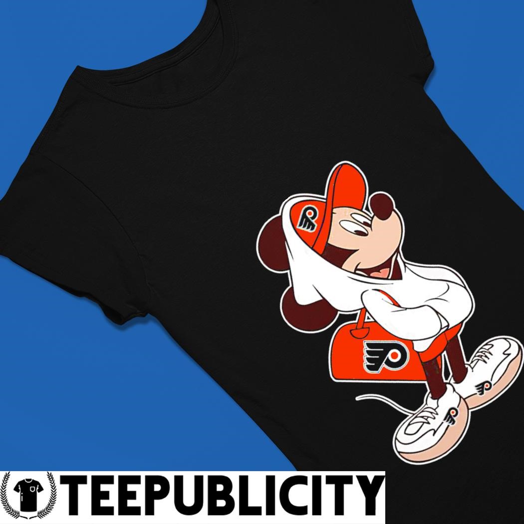 NHL Philadelphia Flyers Mickey Mouse Disney Hockey T Shirt - Rookbrand