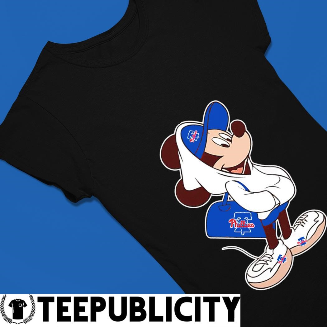 MLB Philadelphia Phillies Mickey Mouse Donald Duck Goofy Baseball T Shirt  Tank Top