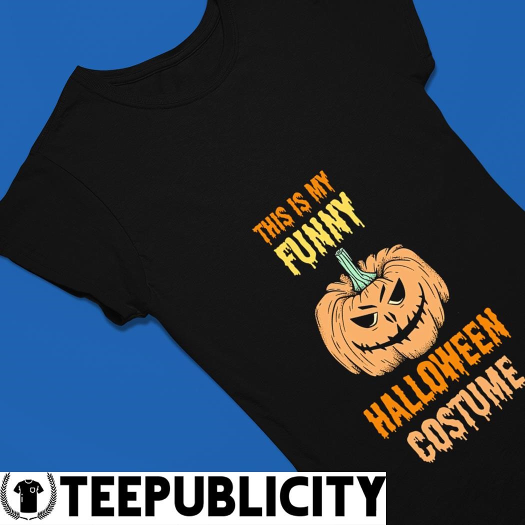 Hilarious Pumpkin Design Tee: 100% Cotton Halloween Shirt