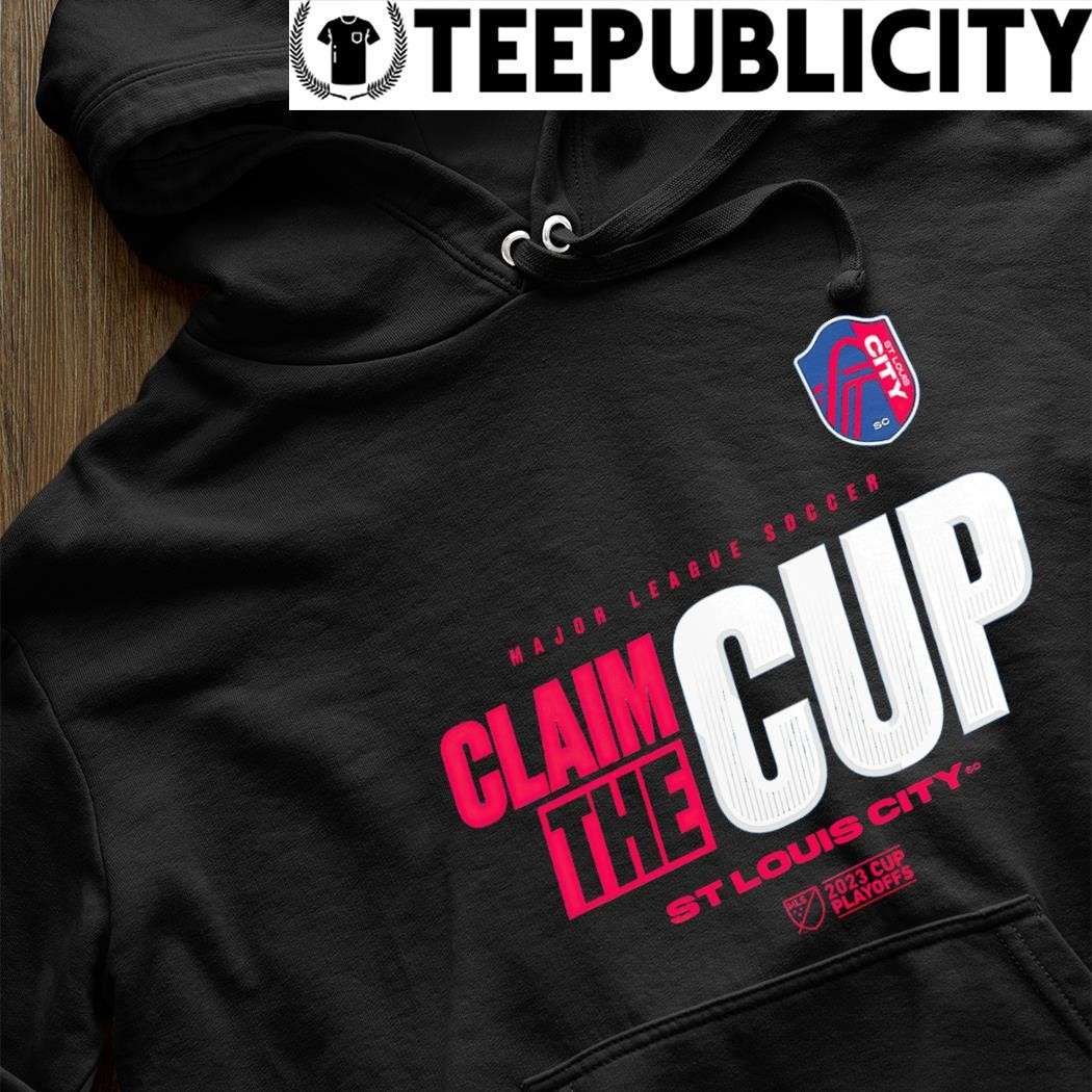 St. Louis City Sc 2023 Mls Cup Playoffs Claim The Cup Navy Hoodie