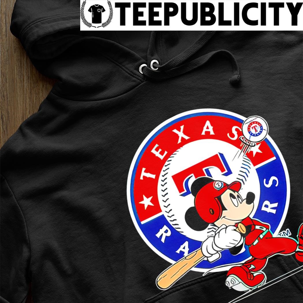 Texas Rangers MLB Mickey Mouse player cartoon 2023 shirt, hoodie, sweater,  long sleeve and tank top