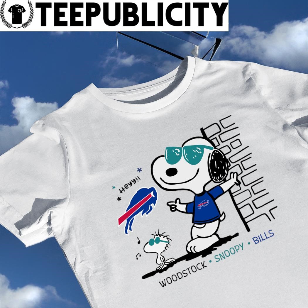 Woodstock Snoopy Buffalo Bills cartoon T-shirt, hoodie, sweater, long  sleeve and tank top