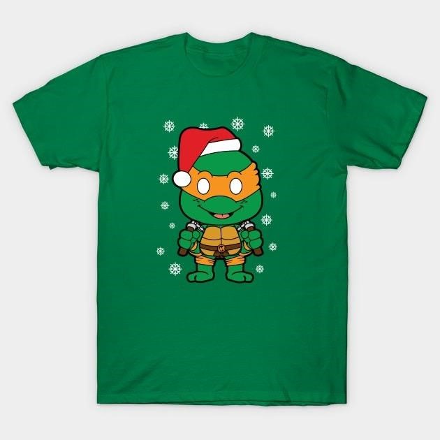 Men's T-shirt Christmas Mutant Ninja Turtles TMNT - Idolstore - Merchandise  And Collectibles