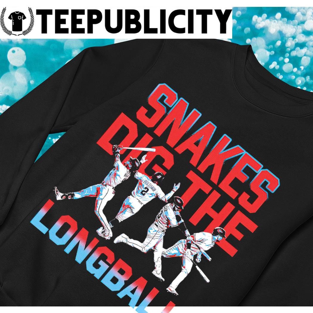 Official snakes Dig The Longball Arizona Diamondbacks Shirt