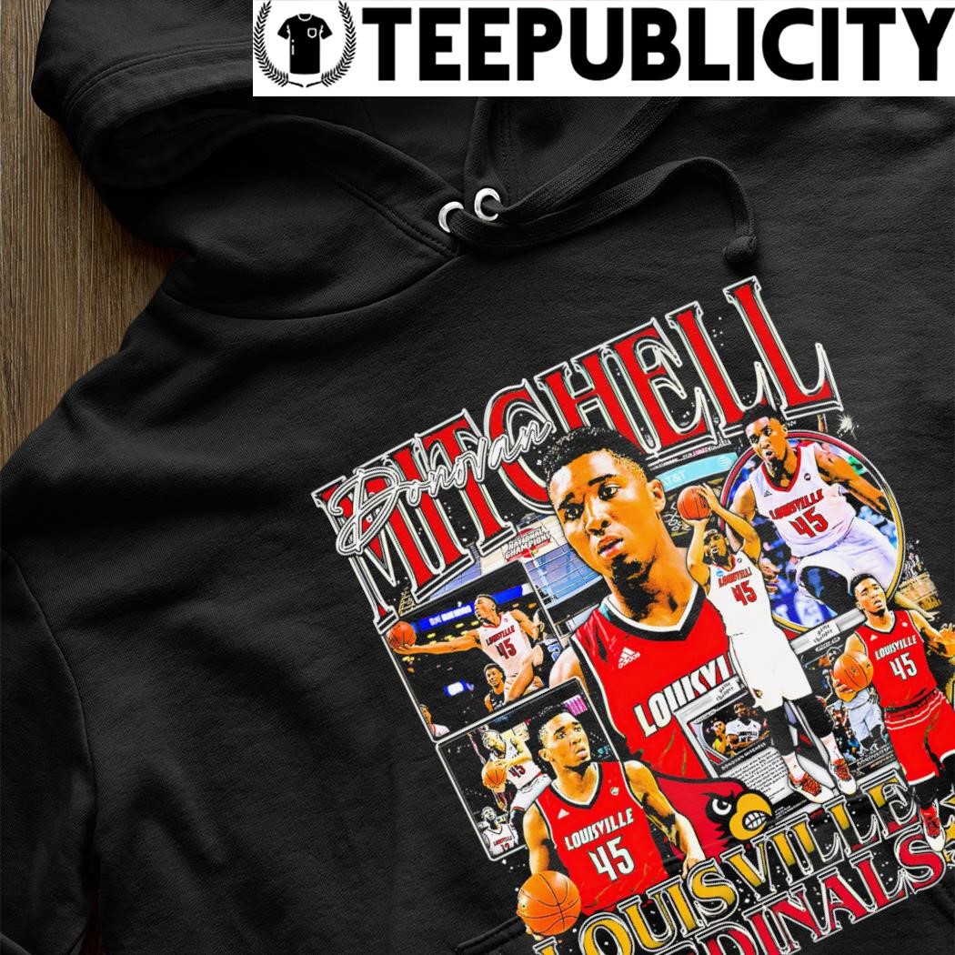 Donovan Mitchell Louisville Cardinals retro shirt, hoodie, sweater