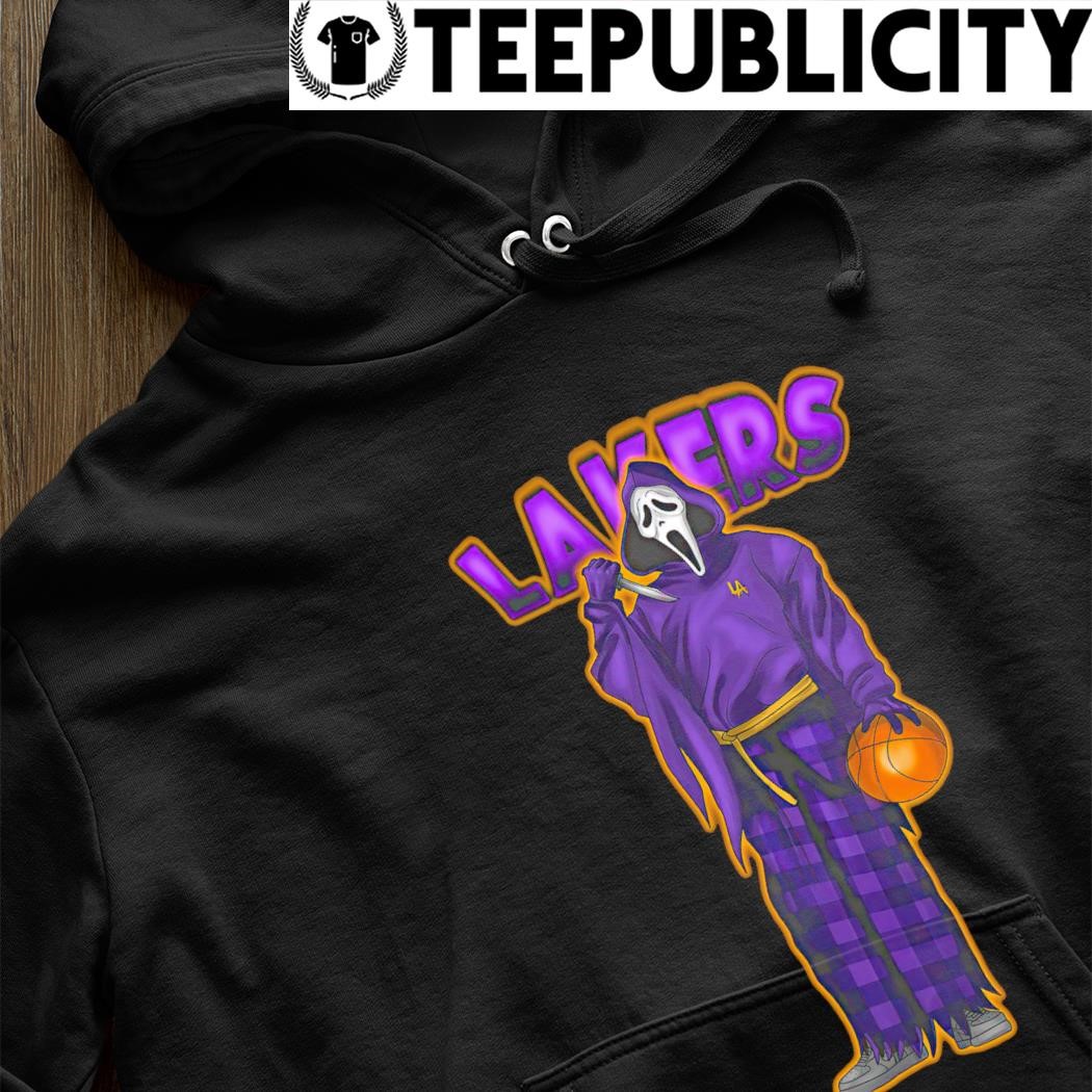 Ghostface X Los Angeles Lakers Halloween 2023 shirt, hoodie, sweater, long  sleeve and tank top